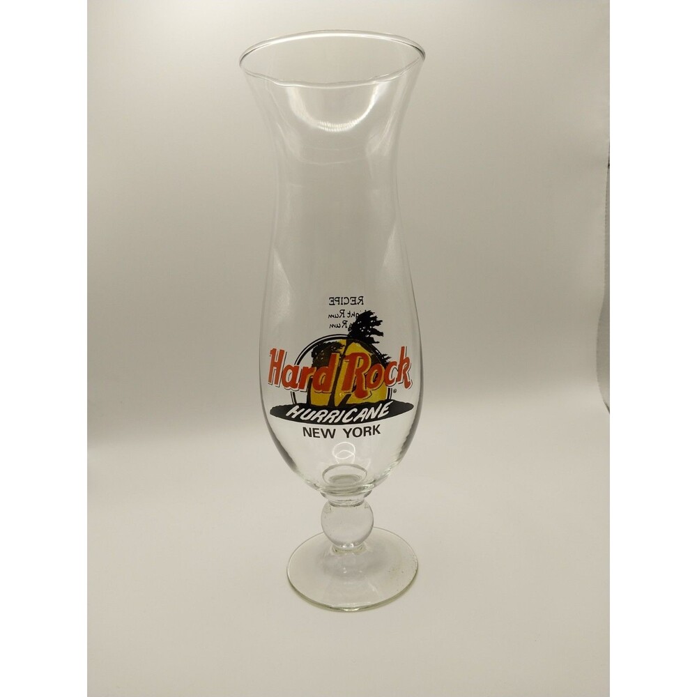 Hard Rock Cafe Hurricane Glass 9.25" New York NY